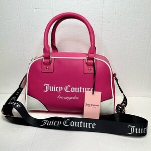 Juicy Couture Fashionista Sports Bowler Crossbody Bag